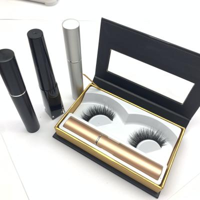 China Pancy Mink 3d Mink Eyelash Extension Magnetic Suit Good Quality Kit And Eyeliner Magnetic Lashes Gift Box for sale