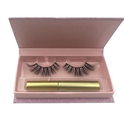 China PANCY Easy Private Label Wholesale Magnetic Eyelashes Set with Liquid Eyeliner and Custom Packaging for sale