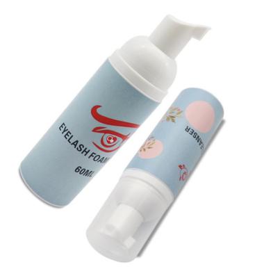 China Lash Shampoo Eyelash Detergent Private Label Eyelash Extension Cleaning Detergent Cruelty Free Eye Lash Wash Shampoo 60ml 120ml for sale