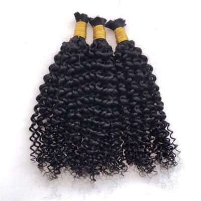 China 100% Remy Human Hair Brazilian Human Hair Volume Braiding Virgin Hair Crochet Curly Curly Braid Hair Wholesale Sellers for sale