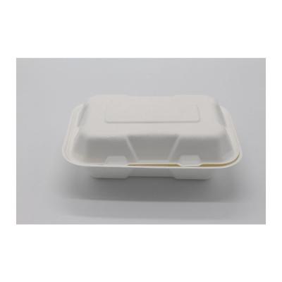 China 850Ml Lunch Box Modern Economical Disposable Degradable Food Container Disposable Paper Salad Bowl for sale