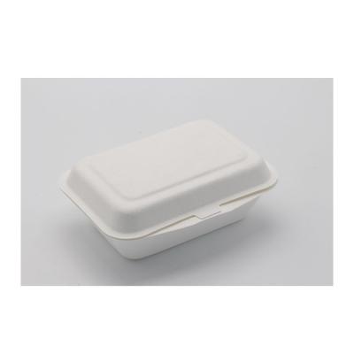 China Modern Professional Made 450Ml Lunch Box Disposable Degradable Food Container Bambo Paper Bowl for sale