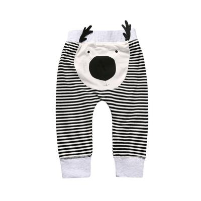 China Top Selling Cute Cartoon Fashion Baby Boy Pants Breathable Baby Pants To Play Newborn Baby Pants Wholesale for sale