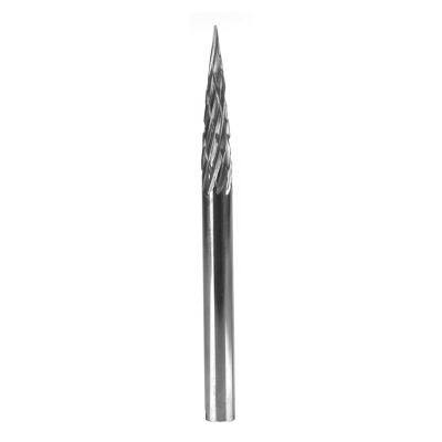 China Wolfram carbide(WC) Wolf's fang High Quality 2.35mm M43 tungsten carbide rotary burrs price for sale