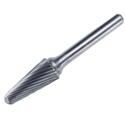 China Wolfram carbide(WC) Wolfburrs Cone with Round Head Type L high quality tungsten carbide burrs for sale