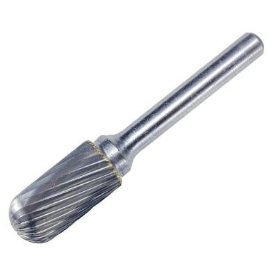 China Wolfram carbide(WC) Wolfburrs type C Cylinder with Round Head tungsten carbide cutter rotary burr for sale