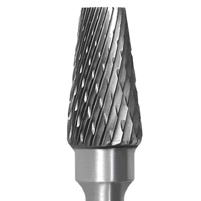 China Wolfram carbide(WC) High Quality Taper with Flat Head type SX double cut carbide burrs for sale for sale