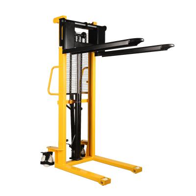 China 1.5 Ton 2 Ton Forklift Customization Hydraulic Hand Stacker Truck Easy Movable Durable Solid for sale