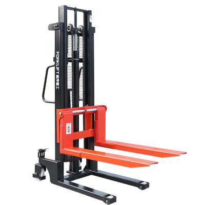 China Forklift Easy Movable High Quality Customization Terrain Pallet Stacker Manual Hydraulic Lift for sale