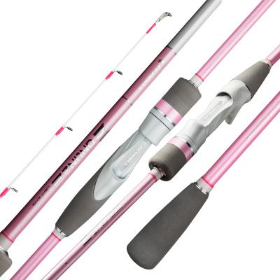 China Factory Carbon Pink Fishing Rod Offshore Lure Rod Color Boat Spinning /Casting Rod Directly for sale