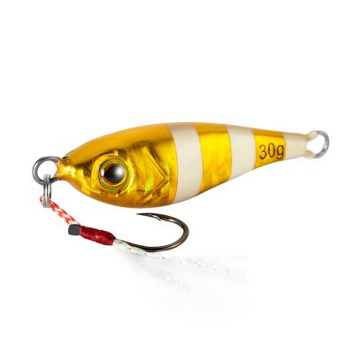 China ECOODA Realistic Lure Metal Jig Shape Flexible Fishing Lure For Mirco Jig 25g 30g Flexible for sale