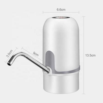 China Hotel New Arrival Mini Auto Usb Wireless Portable Bottled Water Dispenser Pump For 5 Gallon Bottles for sale