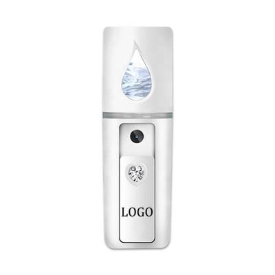 China USB Rechargeable Wireless Electric Nano Mist Handheld Cool Spray Mini Nano Sprayer Humidifier OEM 20ML Facial Steamer Moisturizer Instrument for sale