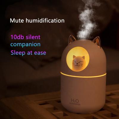 China 2021 Household Small Mini Ultrasonic Evaporative Steam USB Smart Charging Portable Decorative Cool Mist Humidifier for sale