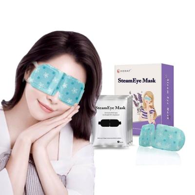 China Anti-wrinkle Factory Price Self Heating Eye Patch Warm Eye Steam Mask For Eye Care for sale