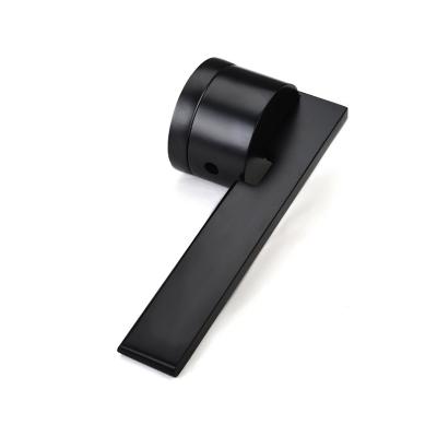 China China Modern Manufacturer Antique Door Lock Interior Black Lever Door Handles Lock For Wooden Door for sale