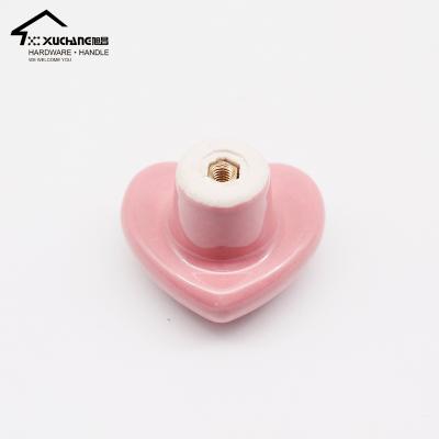 China Modern Drawer Knob Unique Hardware Furniture Design Do Not Rust Kitchen Ceramic Single Hole Handle Knob for sale