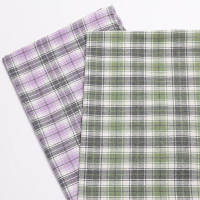 China Shrink-Resistant China supplier cotton polyester mini check poplin-dyed fabric stock alpaca fabric cotton polyester blend for sale