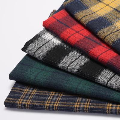 China Shrink-Resistant China supplier cotton polyester mini check poplin-dyed fabric stock alpaca 58 cotton 42 polyester print fabric for sale