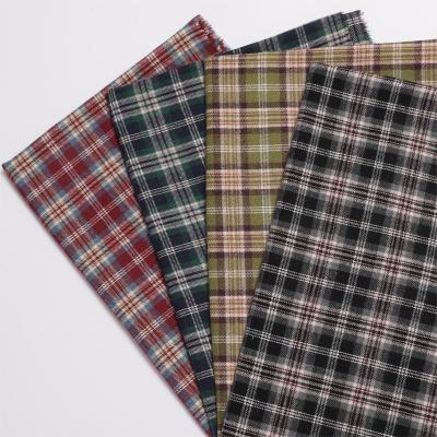 China Shrink-Resistant China supplier cotton polyester mini check poplin-dyed fabric stock alpaca 66 cotton 34 polyester fabric for sale