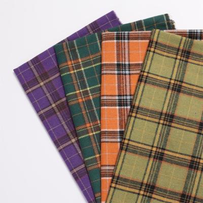 China Shrink-Resistant China supplier cotton polyester mini check poplin-dyed fabric stock alpaca plain weave fabric cotton blend polyester for sale