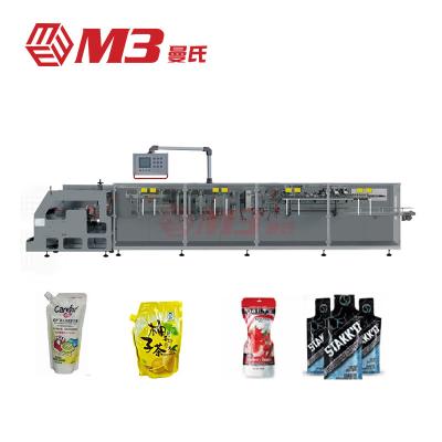 China M3 Food Juice Sealing Machine 250ML Milk Processing Line Carton Box Aseptic Sealing Machine Full Automatic Equipment for sale