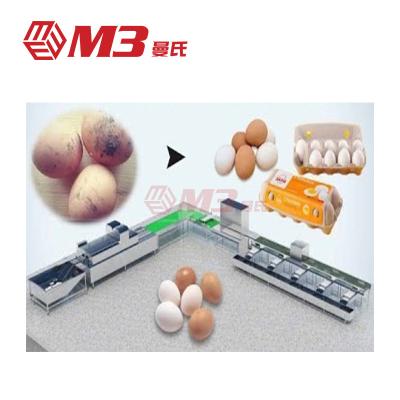 China M3 factory price egg washing machine small size egg farms egg washing machine washing seal production line for sale