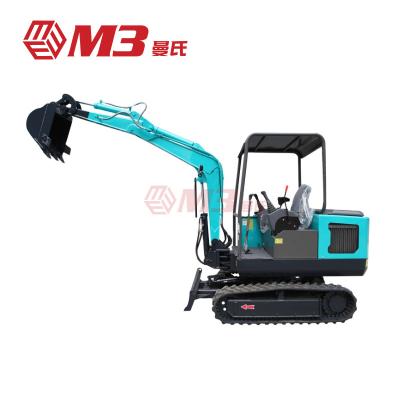 China Crawler 1 Ton Small Digger Mini Excavator Small Digger For Sale Farms M3 CE China Cheap Price New for sale