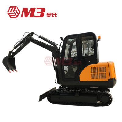 China Cultivate Multi Functional Garden Digger Mini Crawler Factory Direct Sale Small Hydraulic Excavator M3 for sale