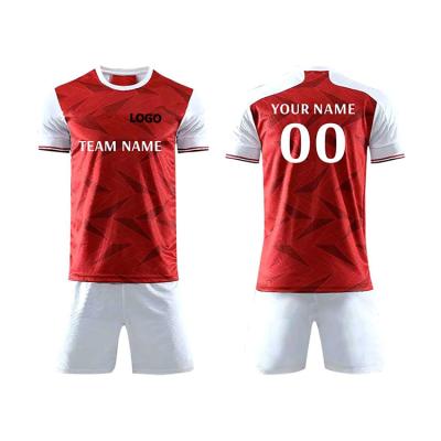 China Sets Sets Customized Football Jerseys Set Sports Short Sleeves Mens Football Set Wear With Pockets for sale