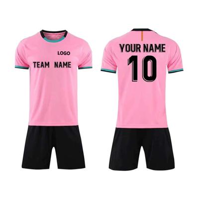 China Sets Sets Custom Short Sleeves Sublimation Printed Adults Mens Soccer Wear For Club for sale