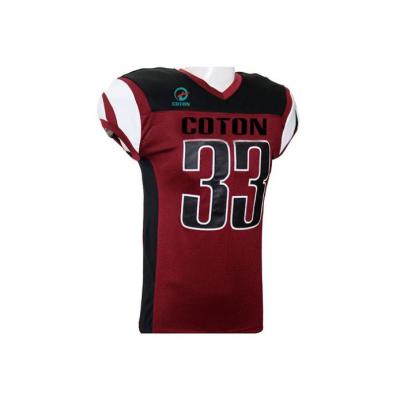 China Antibacterial Cotton Antibacterial Sports Wear OEM Service Kids Shirts Wholesale Customized Colorful Football Customized American Uniforms for sale