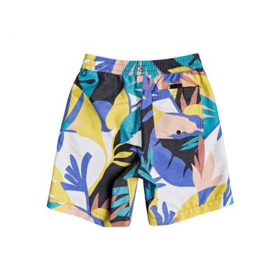 China Breathable Mens Breathable Boardshorts Sublimated 4 Way Stretch Recycled To Print Custom Swim Trunks for sale