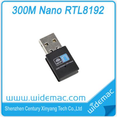 China 300Mbps Realtek RTL8192 Wireless LAN Card Wifi Dongle Mini WIFI USB Desktop 2T2R Chipset Adapter (SL-3505N) for sale