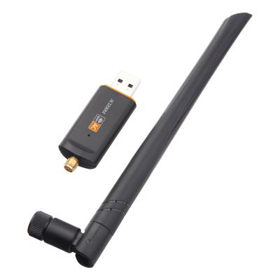 China Destop/Laptop/Table pc/Service Adapter 802.11AC 1200Mbps USB WiFi with 5dBi SMA Dual Band Antenna 2.4GHz 5.8GHz for sale