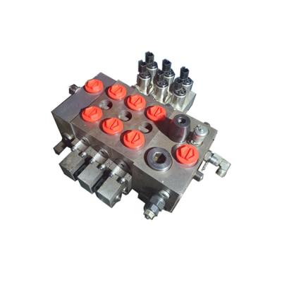 China Good Quality Proportional Various Multi-way Steel Pipeline Control Elevator Hydraulics Valve for sale