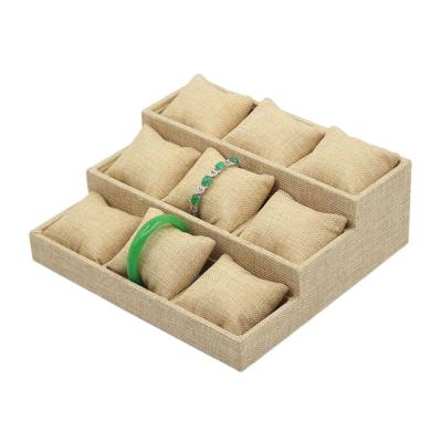 China Durable Canvas Top Selling Guaranteed Quality Durable Canvas Modern Wrapped Canvas Jewelry Tray for sale