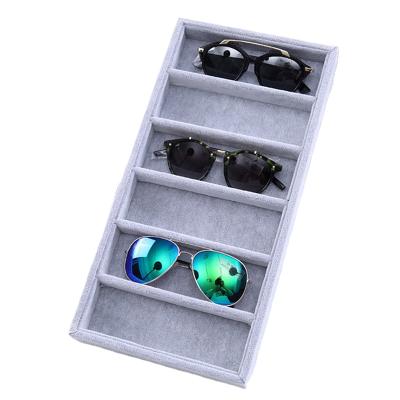 China Drawer Stuff Finishing Or Store Display Wholesale Customized Good Quality 6 Grids Sunglasses Presentation Box And Box Packing Box for sale