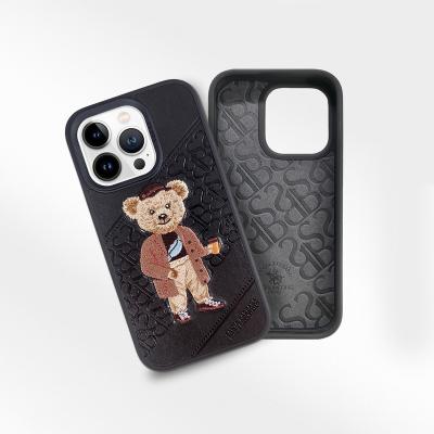 China TPU+PC Santa Barbara POLO Bear Case For iPhone 14 Pro Max Bag Cover Real Good Quality for sale