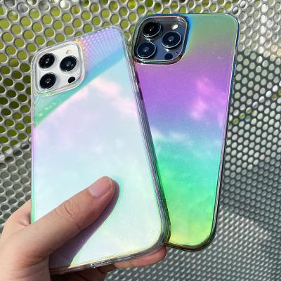 China Flame Shockproof Electroplating Light And Slim Inclusive Anti-drop Mobile Phone Case For iPhone14 for sale