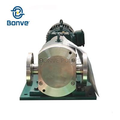 China Chemical industry Bi-wing rotors waste oil pump slurry suction pump rotary lobe pump for environmental protection factory for sale