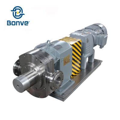 China Biofuel Industry High Solids Fiber Chemicals Grade Positive Displacement Impeller Pump For Viscous Pulp And PVA for sale