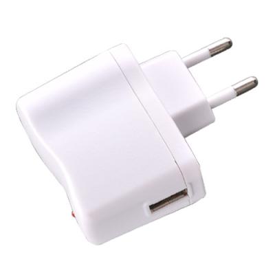 China Environment Friendly PC 100V - 240V Smartphone Mobile Charger With EU Plug for sale