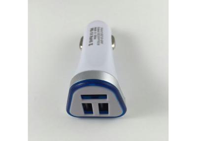 China Triangle 5V Retractable Iphone Car Charger 3 USB , Retractable Usb Car Charger 5100mA for sale