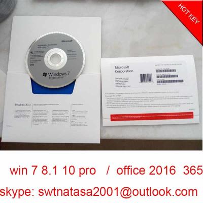 China HOT!!!!Professional , New Arrival activation 10 8.1 7 Pro oem Key For Online update windows for sale