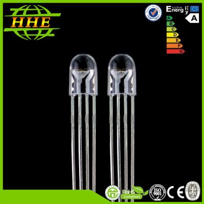 China Allgemeine Diode 5mm, ovaler Linsen-Bad RGB LED des Form Wasser-freien Raumes Emitter Anode RGB LED zu verkaufen