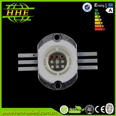 China 700mA 10w Full color RGB LED Diode , High Power LED module / beads for sale