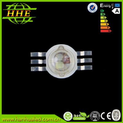 China RGB 6-pin 3w EPILEDS chip high power LED diode , super bright LEDs for sale