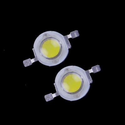 China Two chips in parallel 1400mA 5W white color high power LED diodes for sale