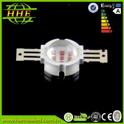 China 10W rote LED bördelt Diode, Emitter 620m 630nm Chips LED Epileds/Epistar zu verkaufen